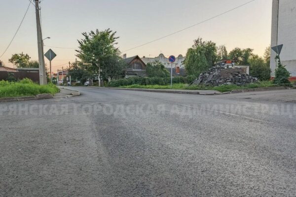 В Брянске продолжают капиталить улицу Малыгина
